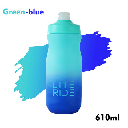 LITERIDE 610ml or 710ml Portable Cycling Water Bottle