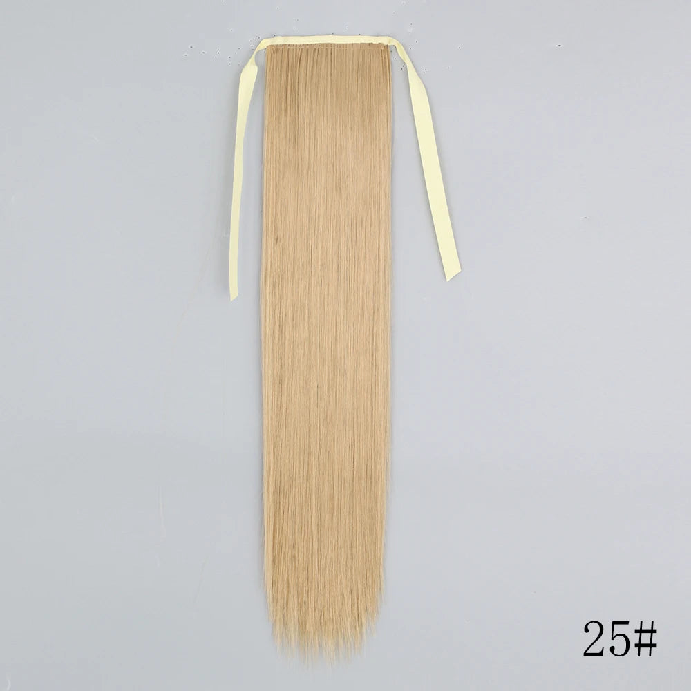 Long Straight Wrap Around Ponytail Hair Extension