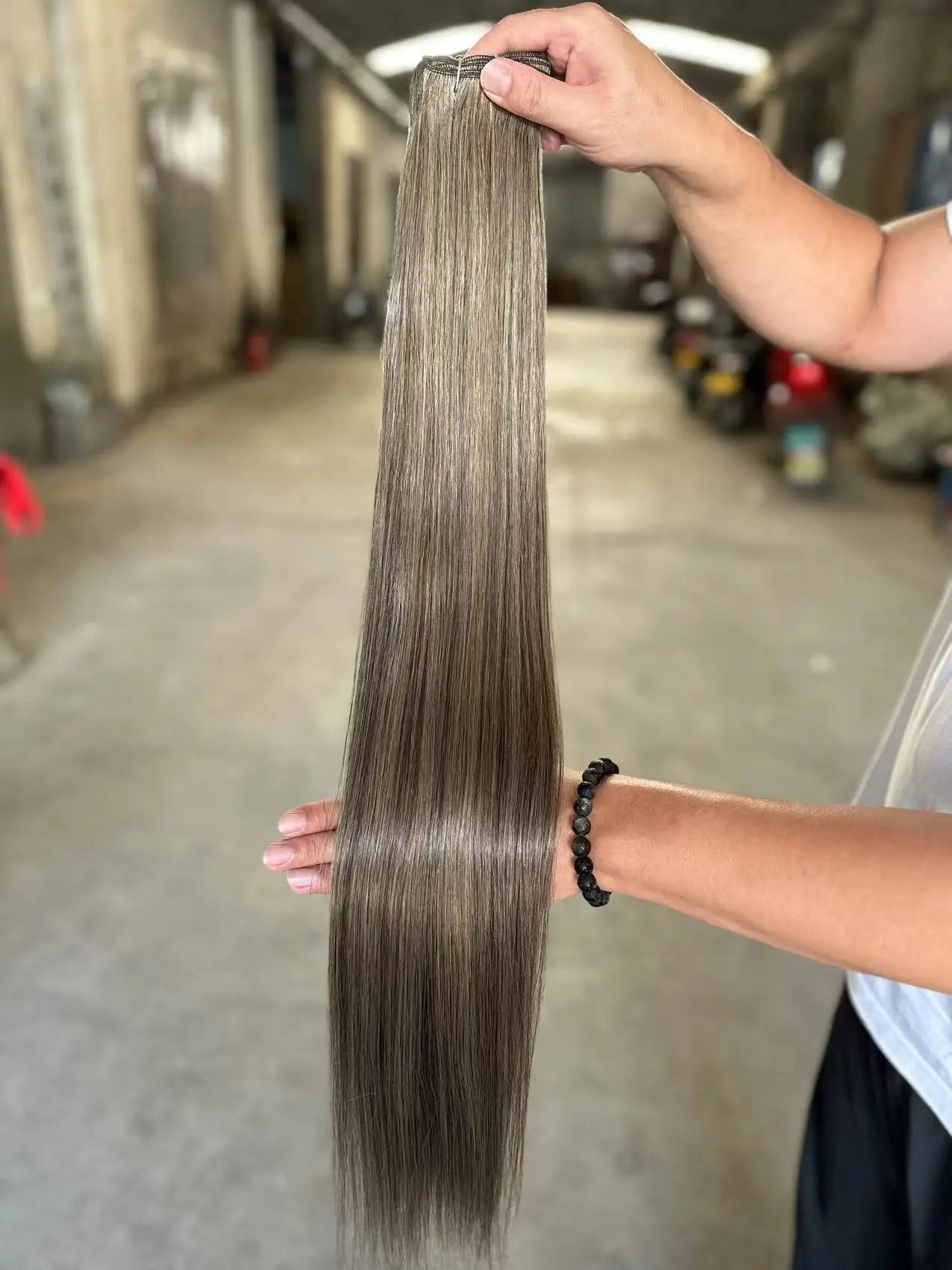 Super Long Bone Straight Yaki Hair Extensions