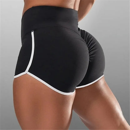 Women's Low Waist Stretchy Yoga Gym Shorts
