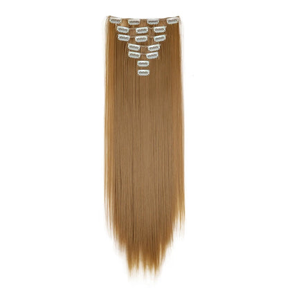 WIGSIN 24 Inch 7 Piece Straight Clip In Hair Extensions
