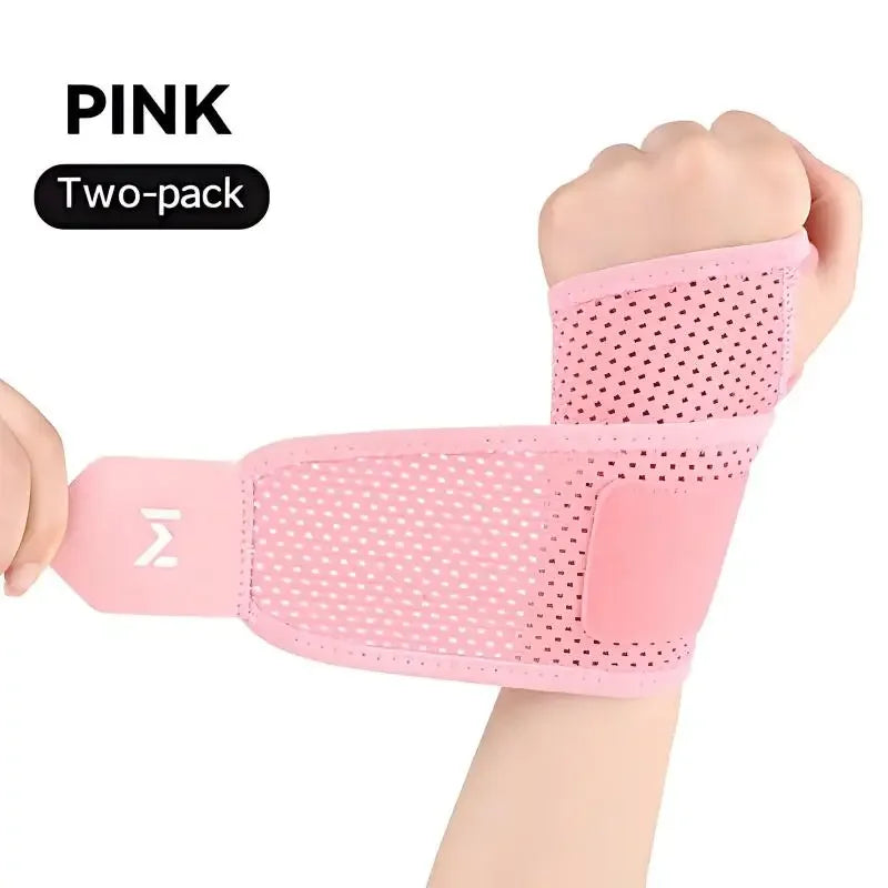 1 or 2 Pack Breathable Compression Wrist Support Brace
