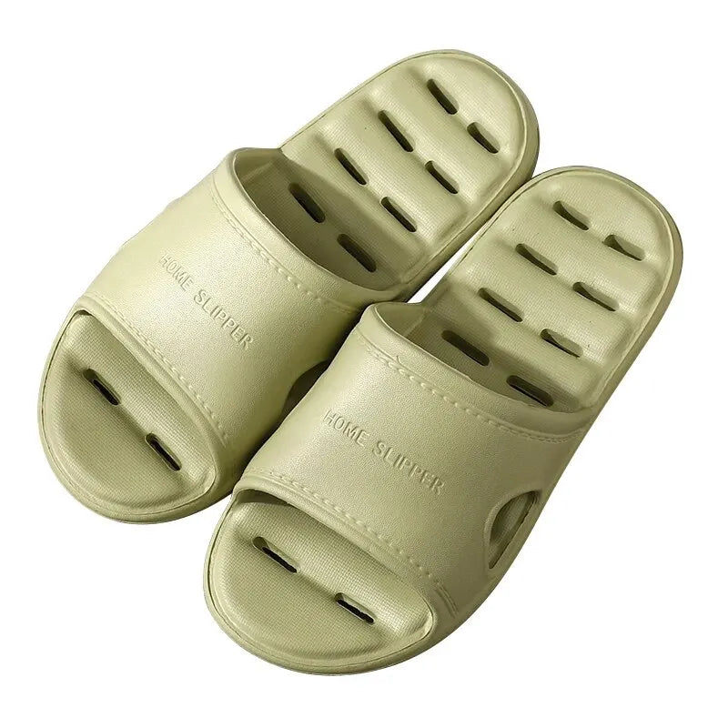 Unisex EVA Non Slip Quick Dry Shower Slippers for Home & Bathroom