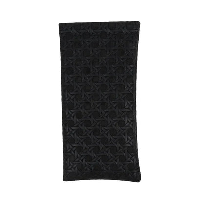 Self Closing PU Leather Long Wallet and Passport Holder
