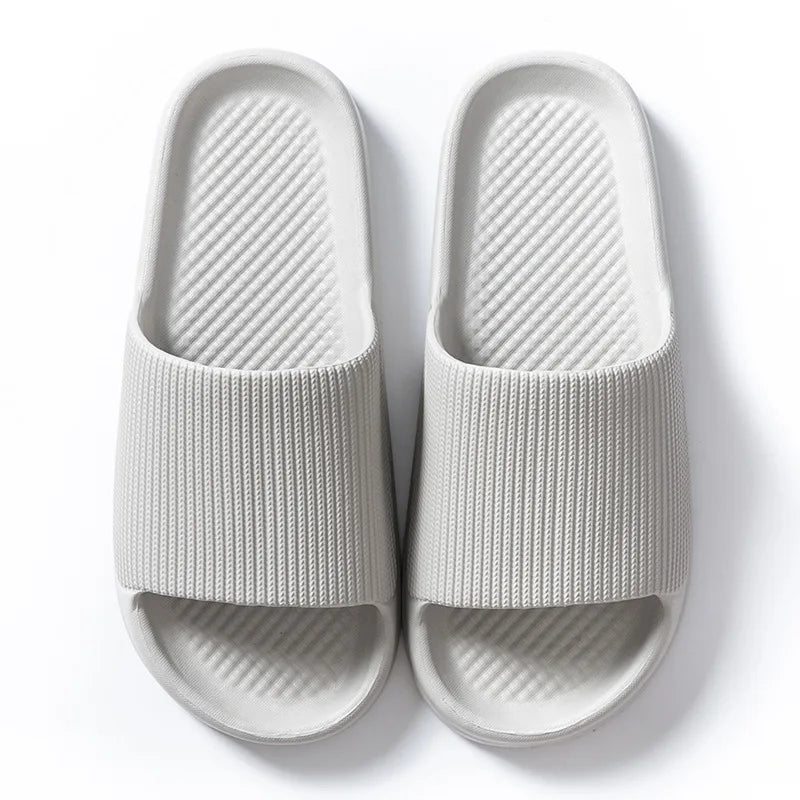 Women’s Thick Platform EVA Bathroom Slippers Non Slip Indoor Slides