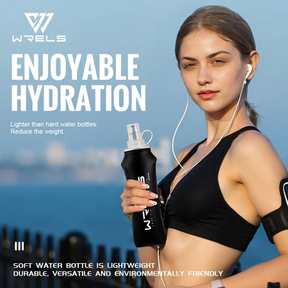 WRELS Ultralight BPA Free Collapsible TPU Soft Flask