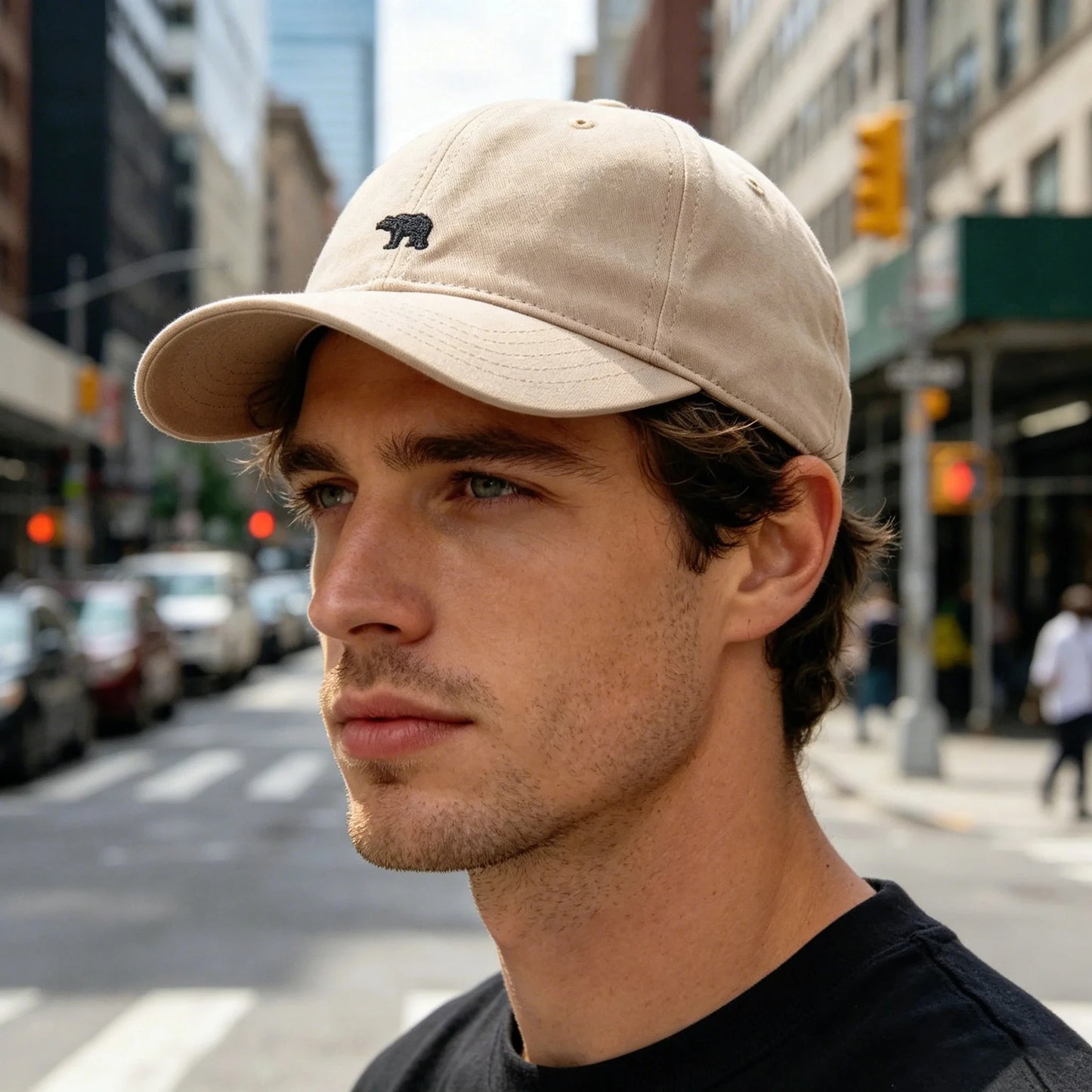 Arctic Bear Soft Top Outdoor Sports Baseball Cap
