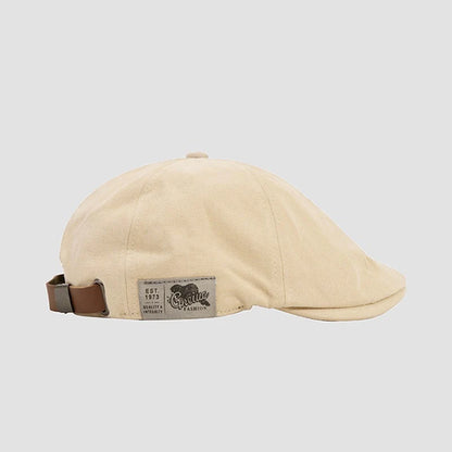 Unisex Vintage British Ivy Newsboy Cap