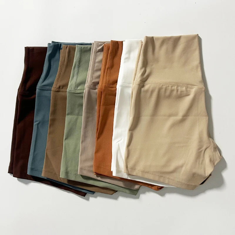 Women's High Waist Butt Lift Biker Shorts