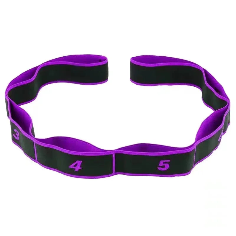 8 or 10 Section Yoga Stretch Resistance Band