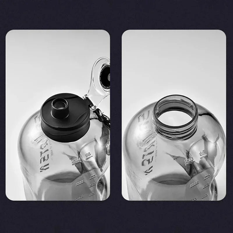 1.7L or 2.7L Large Capacity Sports Water Bottle