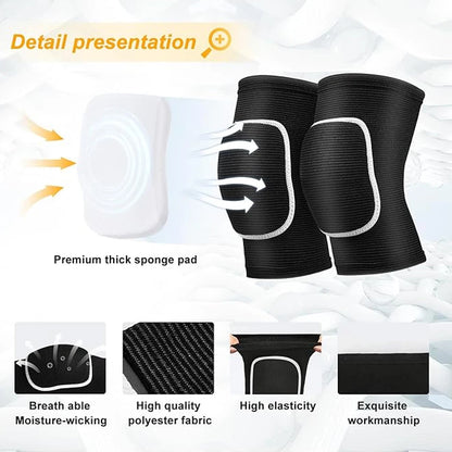 Soft Breathable Knee Pads for Volleyball Dance and Sports