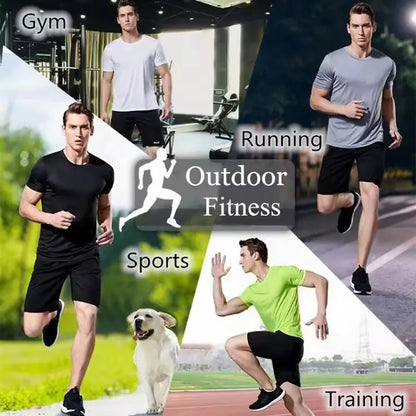 Men's Quick Dry Moisture Wicking Gym T Shirt