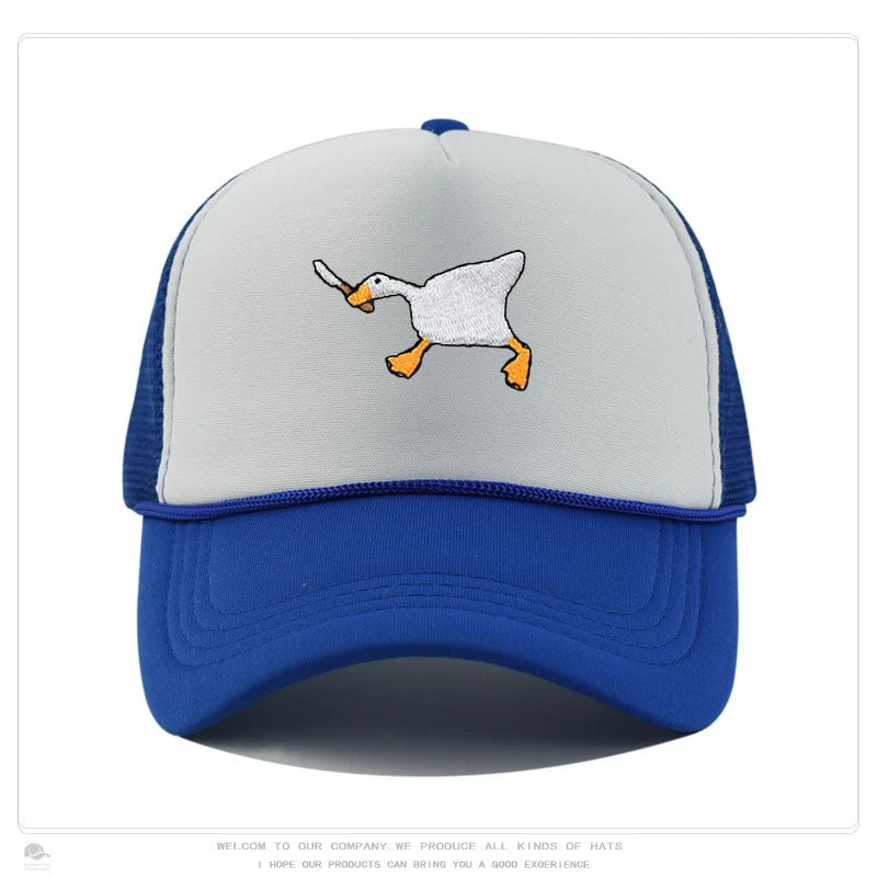 Unisex Embroidered Goose Baseball Cap