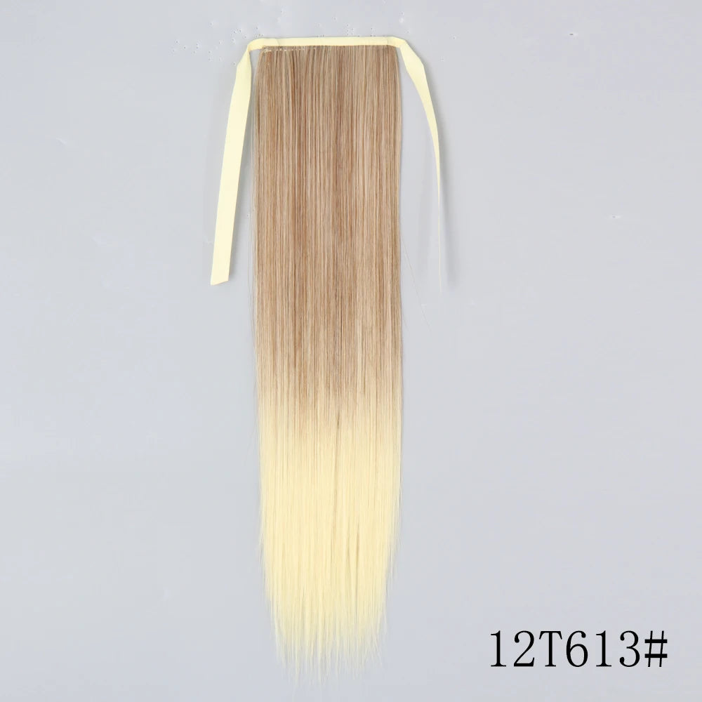 Long Straight Wrap Around Ponytail Hair Extension