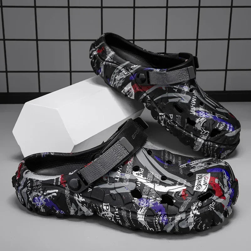 Plus Size Men’s EVA Garden Clogs Outdoor Water Shoes