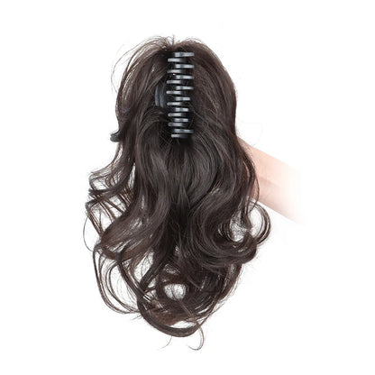 12 Inch Curly Claw Clip Ponytail Hair Extension