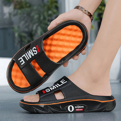 Men’s Massage Slides Soft Summer Beach & Home Slippers Unisex
