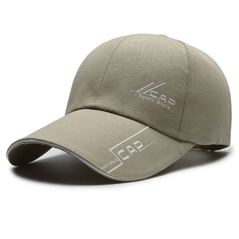 Unisex Long Brim Sun Protection Baseball Cap