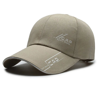 Unisex Long Brim Sun Protection Baseball Cap