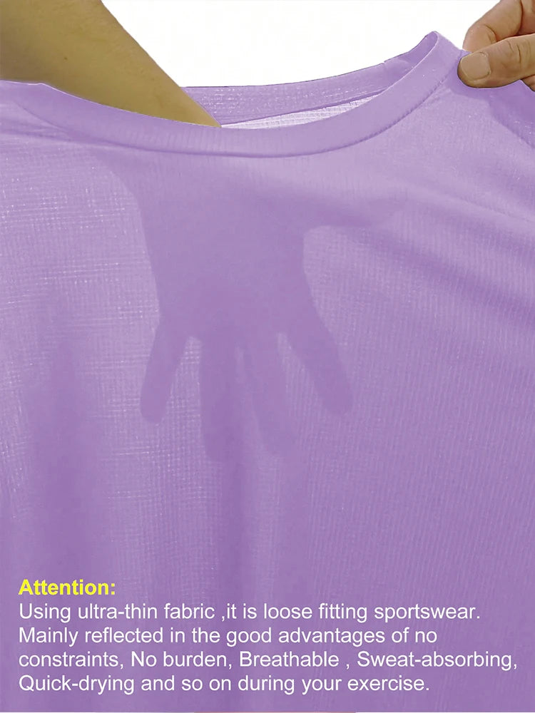 Women's Ultralight Quick Dry Running Sports T Shirt