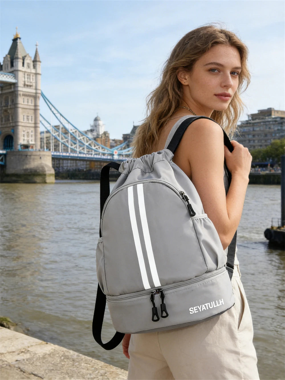 Waterproof Basketball and Swimming Sports Backpack