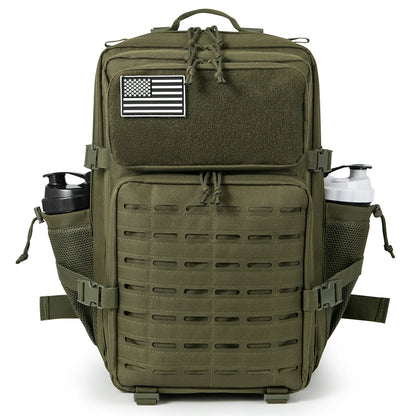 45L MOLLE Tactical Hiking Backpack with Bottle Holder