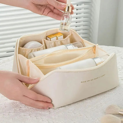 Makeup Organizer Bag for Women Travel Cosmetic Storage Case