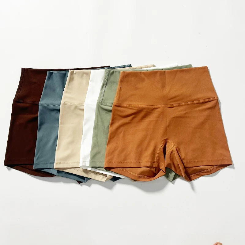 Women's High Waist Butt Lift Biker Shorts