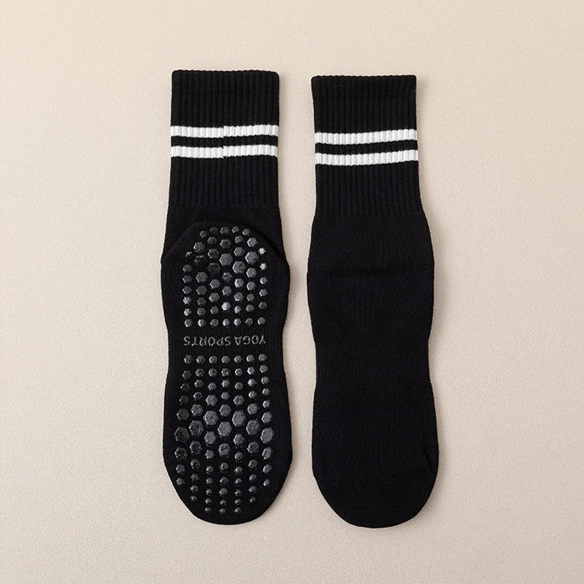 4 Pairs Women's Non Slip Yoga Pilates Socks