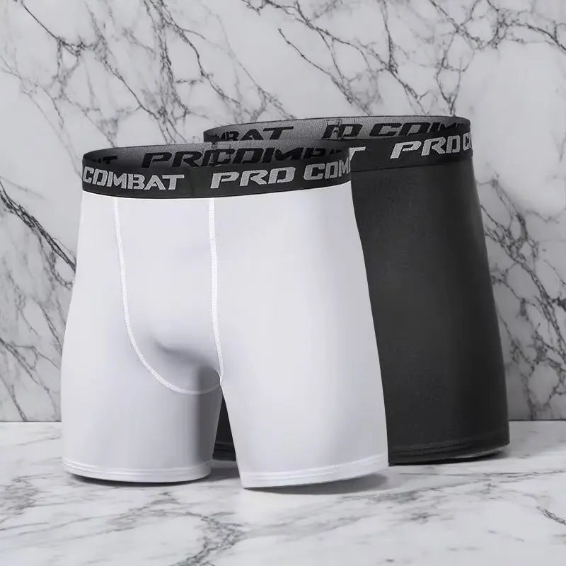 Men's Quick Dry Breathable Sports Boxer Briefs