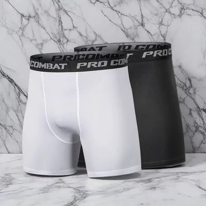 Men's Quick Dry Breathable Sports Boxer Briefs