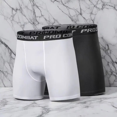 Men's Quick Dry Breathable Sports Boxer Briefs