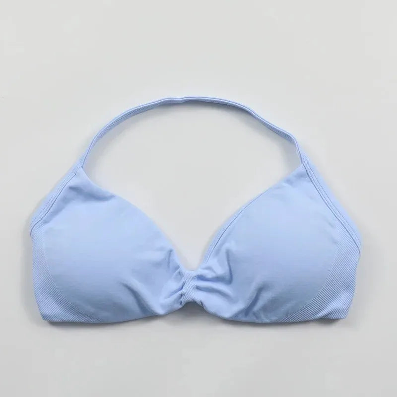 Women's High Support Lace Up Sports Bra
