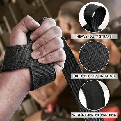 Adjustable Non Slip Weightlifting Wrist Straps