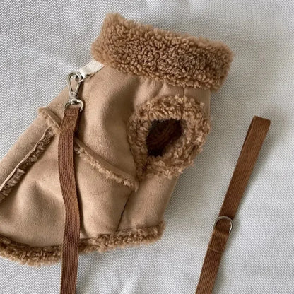 Cute Dog Vest Jacket for Small & Medium Dogs Winter Pet Clothing