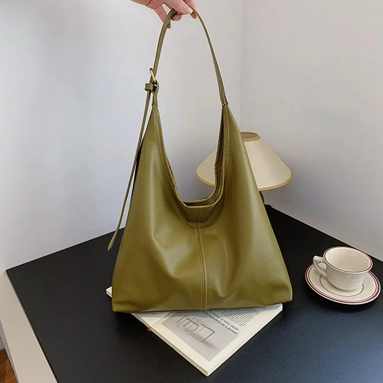 Women's Retro Large Tote Bag Shoulder Handbag