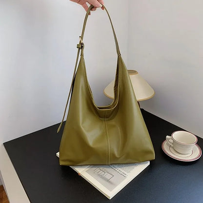 Women's Retro Large Tote Bag Shoulder Handbag