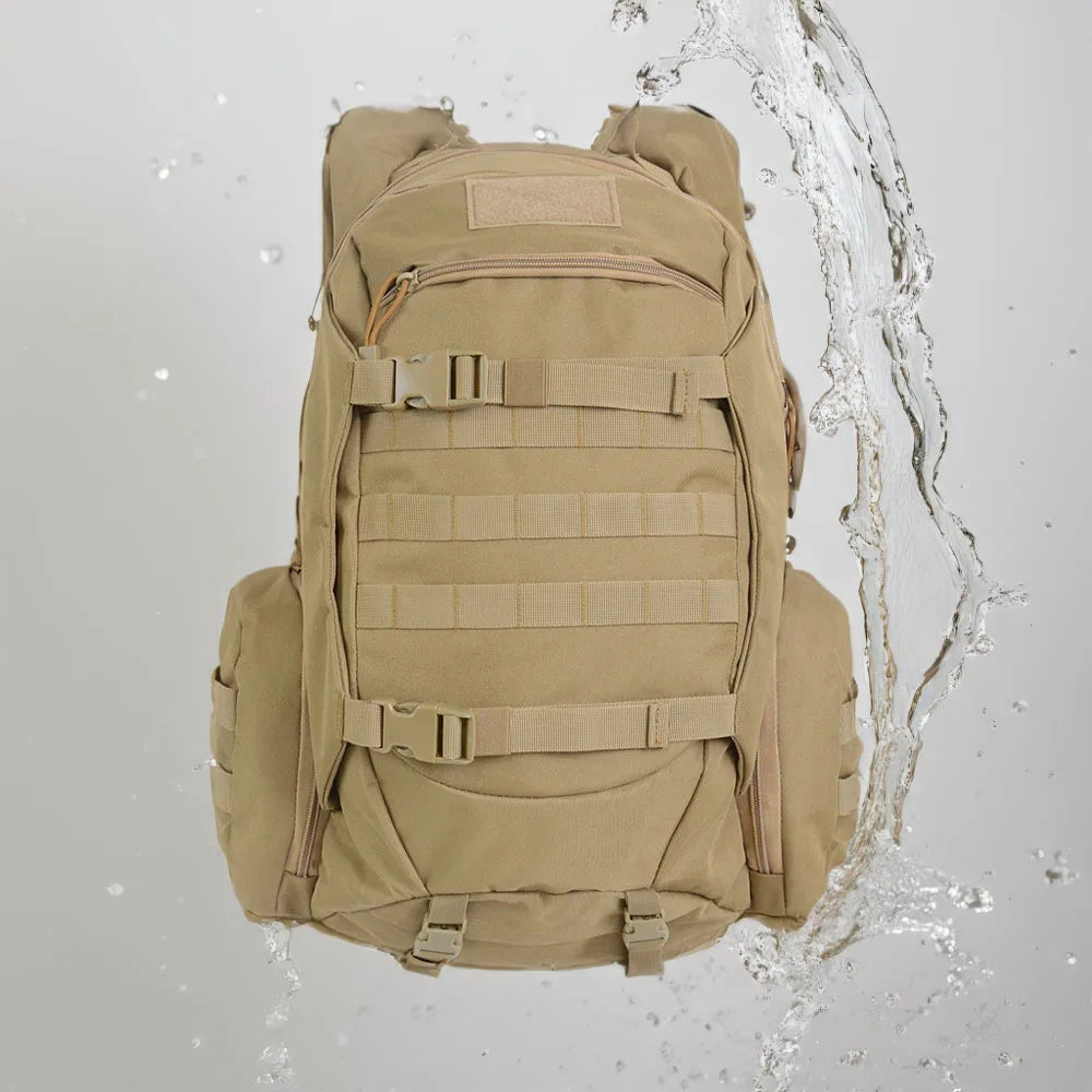 45L Waterproof Tactical Hiking and Fishing Backpack
