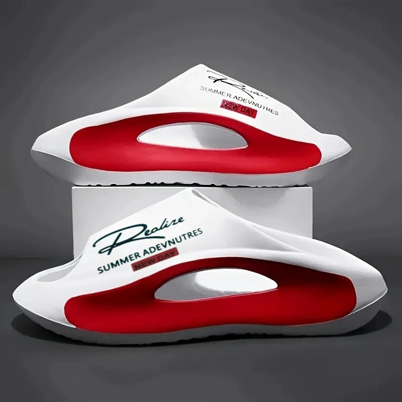 Lightweight EVA Cartoon Slides for Men Indoor & Outdoor Use