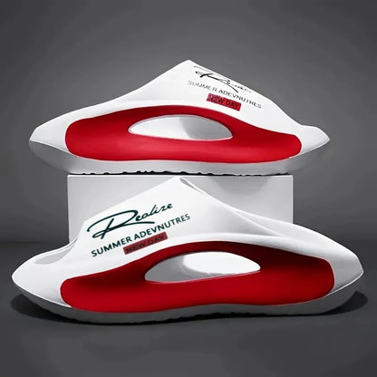 Lightweight EVA Cartoon Slides for Men Indoor & Outdoor Use
