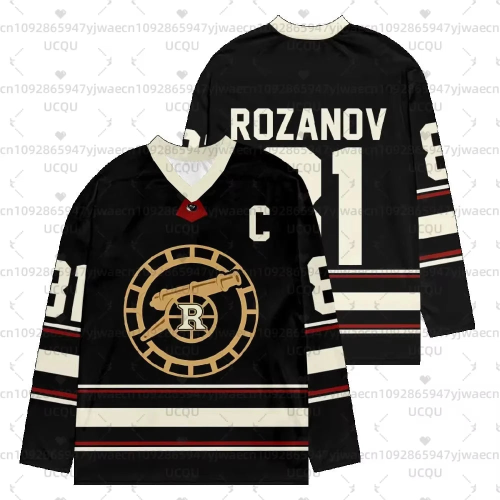 Unisex Heated Rivalry Hockey Jersey V Neck Pullover