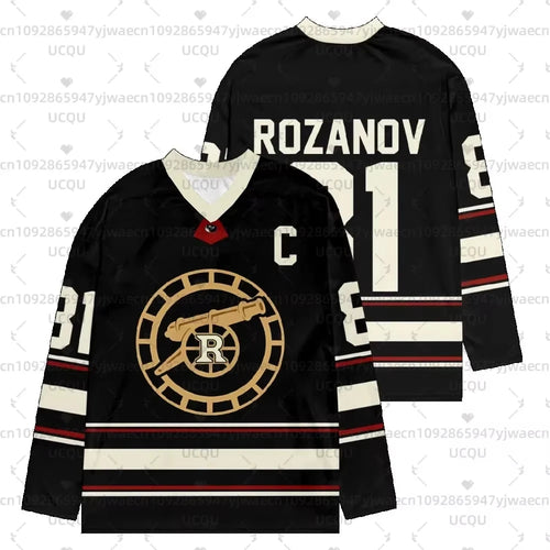 Unisex Heated Rivalry Hockey Jersey V Neck Pullover
