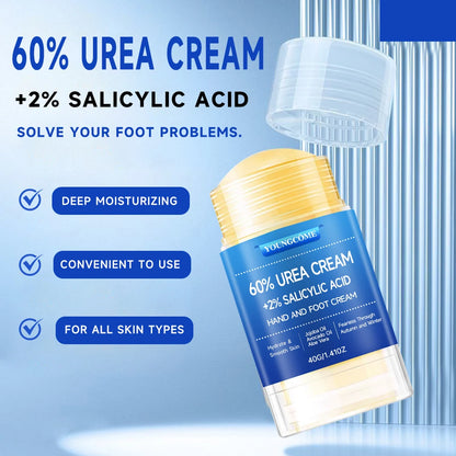 Urea Foot and Hand Cream with Salicylic Acid and Tea Tree