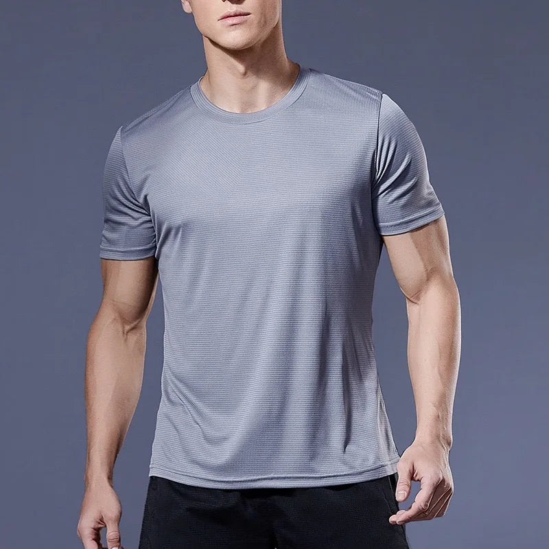 Men's Quick Dry Moisture Wicking Gym T Shirt
