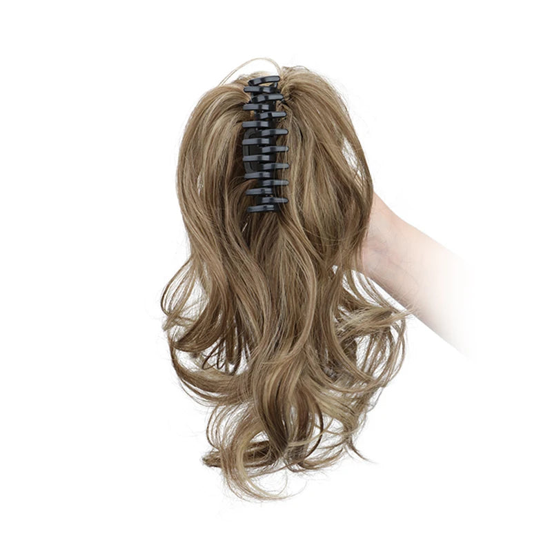 12 Inch Curly Claw Clip Ponytail Hair Extension