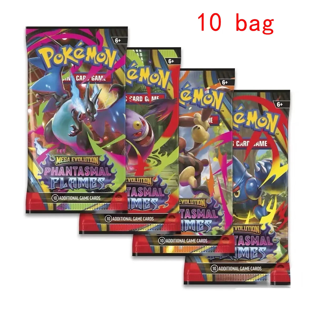 360 Piece Pokémon Mega Evolution Phantasmal Flames Trading Card Set