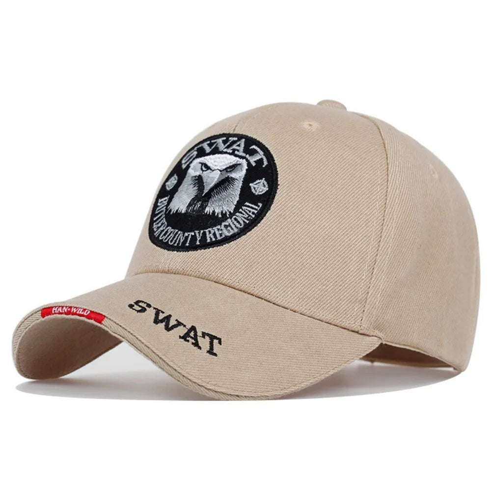 Unisex American Eagle Embroidered Trucker Baseball Cap