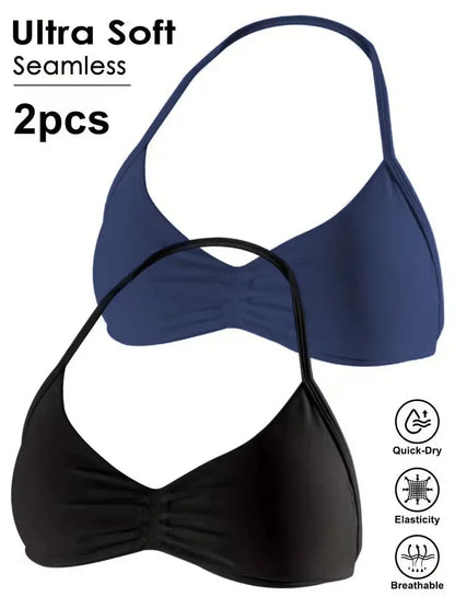 Women's High Support Lace Up Sports Bra