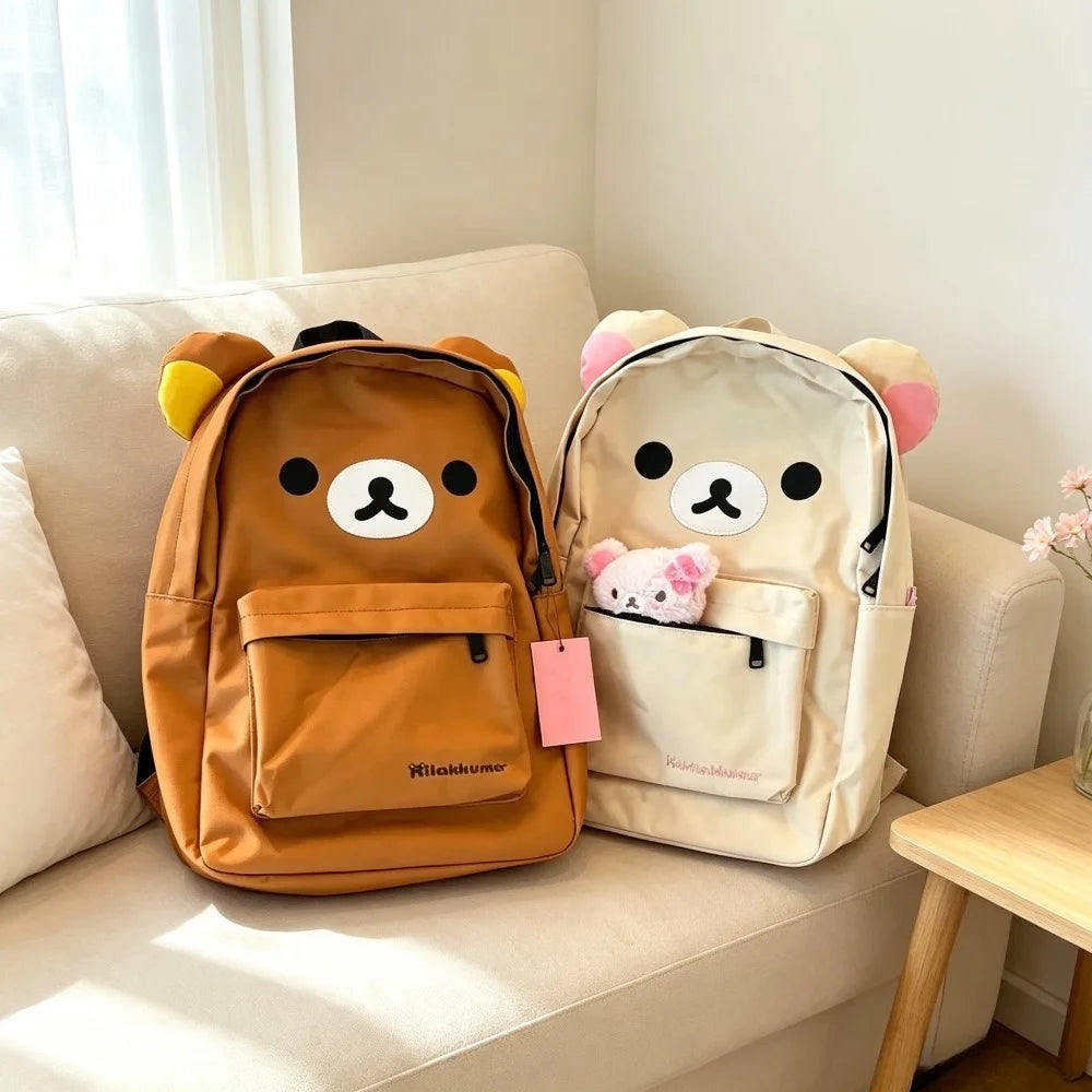 Rilakkuma Korilakkuma Waterproof Nylon Backpack